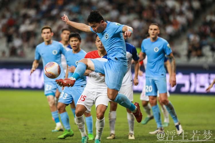 张昱杰建功 深圳新鹏城3-1力克上海申花 张昱杰建功 深圳新鹏城3-1力克上海申花